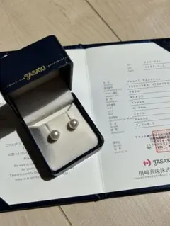 タサキ パール ピアス 片方 WG TASAKI - メルカリ