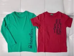 ベネトンＢEＮＥＴＴＯＮ半袖Tシャツ＆長袖カットソー
