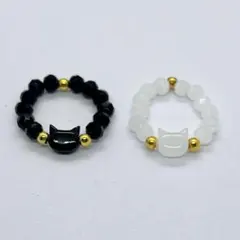猫　リング　2個セット