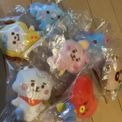 BT21 ふわふわマスコット2 キーホルダー