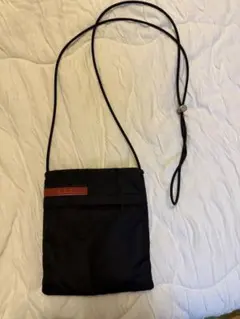 あ*様 PRADA SPORTS斜めがけショルダーバッグブラック サコッシュ