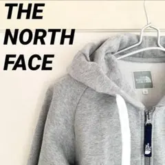 TheNorthFace ノースフェイス　フルジップパーカー　グレー　M 裏起毛