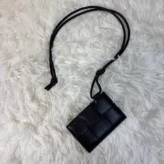 【✨極美品✨】ボッテガヴェネタ カセット パスケース 定期入れ RFID 黒