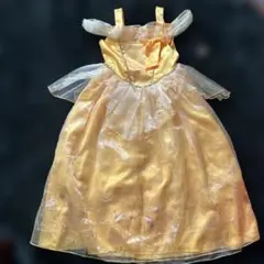 美女と野獣 ベル プリンセスドレス130cm ブローチ付き