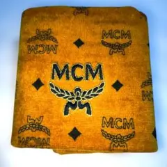 ✨未使用✨MCM タオルハンカチウォッシュタオル化粧箱付きブランドロゴ総柄　茶系のサムネイル