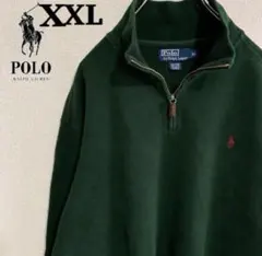 POLO RALPH LAUREN XXL ジップアップセーター