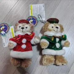クリスマス ダッフィー シェリーメイ ぬいぐるみ セット ディズニーシー