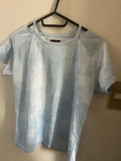 ヨネックス 水色 ラグランスリーブ Tシャツ