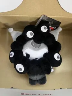 ミャクミャクなりきりぬいぐるみBC ブラック クロミ　カラビナ