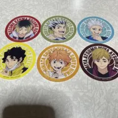 ハイキュー！！マツキヨココカラコラボクリアステッカー　コンプリートセット