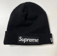 Supreme ニット帽 黒色 World Famous