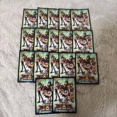 遊戯王 ガガガ学園 スリーブ 緑 104枚セット 遊戯王 ゼアル vジャンプ ガガガ学園 スリーブ 緑 15枚 - メルカリ