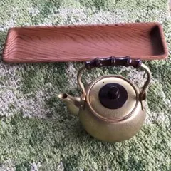 茶道具　薬缶　煎茶用お盆