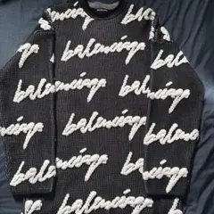 バレンシアガ 20AW Crewneck 3D Scribble