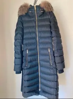 【正規品】Burberryファー付きロングダウンジャケット