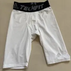 adidas TECHFIT インナータイツ ホワイト