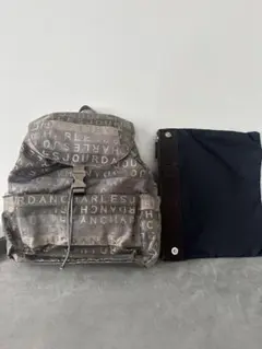 新品　ポーチセット　シャルルジョルダン　高品質　軽量リュック　総柄