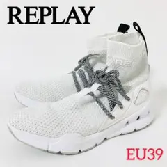 Replay リプレイ　スニーカー　イタリア産　EU39 JP24.5のサムネイル