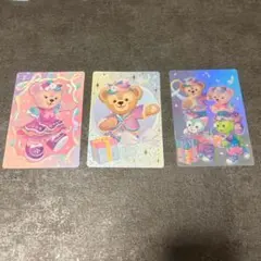 【香港限定・新品】ディズニー 20周年 コレクタブルカード 3枚セット キラ仕様