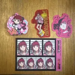 SAKAMOTO DAYS ルー・シャオタン ステッカー3種ラバーマスコット1種