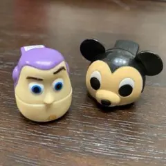 バズ・ライトイヤー ミッキーマウス クリップ 匿名発送 パクパク 平成レトロ