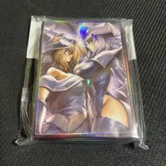 スリーブ　ホロ　遊戯王　50枚　サイレントマジシャン　ブラックマジシャンガール