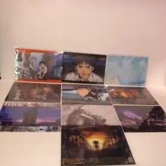 エヴァ　クリアシート10種セット！ダブり無し！！