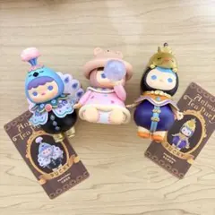 PUCKY Animal Tea Party フィギュア 3体セットのサムネイル