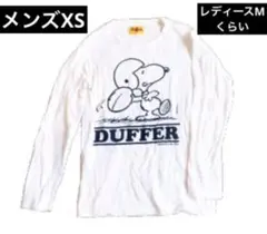 DUFFER スヌーピー 長袖Tシャツ　ロンT トップス　ダファー　ピーナッツ