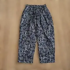 Libra cue ヴィンテージ花柄コクーンパンツ