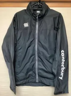 カンタベリー　M ヤッケ上　黒　ウインドブレーカー　1枚生地　中古