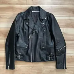 【美品】ジョンローレンスサリバン レザー ライダース ジャケット