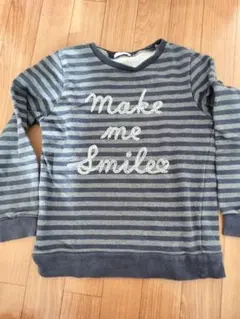 GU ストライプ トレーナー 140cm