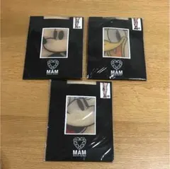 ディズニーストッキング  タトゥータイツ  3足セット  新品未使用未開封