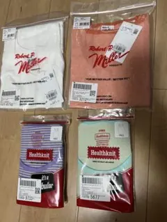 新品　未使用　Miller Healthknit タンクトップ　4点セットのサムネイル