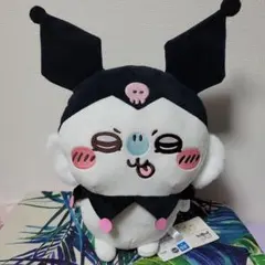 ちいかわ×サンリオキャラクターズ　BIGぬいぐるみ　モモンガ　クロミ