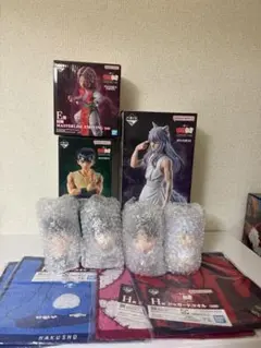 一番くじ　幽遊白書　A賞E賞ラストワン　F賞sofvicちゅコンプ　H賞3種