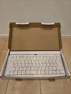 ELECOM 静音キーボード TK-LCM02WH