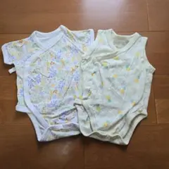 ユニクロベビー　肌着　メッシュ　半袖　ノースリーブ　60