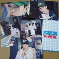 Stray Kids スキズ サウナ ラントレ バンチャン 5枚セット