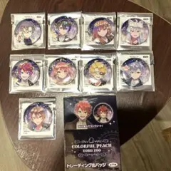 COLORFUL PEACH TOBU ZOO 缶バッジ 9個セット　おまけ付き