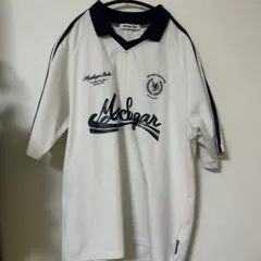 My Sugar Babe ゲームシャツ　ホワイト/ネイビー