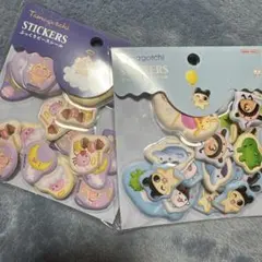 たまごっちのぷっくりピースシール正規品 2種類セット