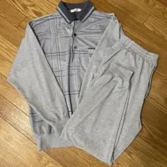 チェック柄ポロシャツスタイルルームウェア