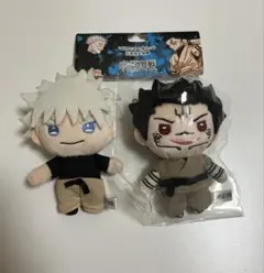 呪術廻戦 マスコット4体セット 五条悟＆宿儺 虎杖悠仁＆伏黒恵