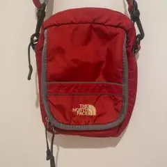 THE NORTH FACE ノースフェイス レッド ミニ ショルダーバッグ