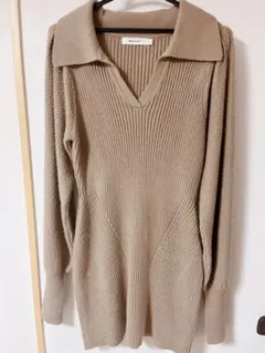 moussy☆ニットワンピース