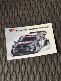 ラリージャパン2025 TOYOTA gazoo racing 非売品　一枚のみのサムネイル