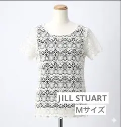 【美品】JILL STUART 総レースブラウス FR ホワイト インナー付きのサムネイル