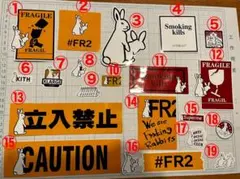 【早い者勝ち!!】FR2 supreme ステッカー 自宅整理